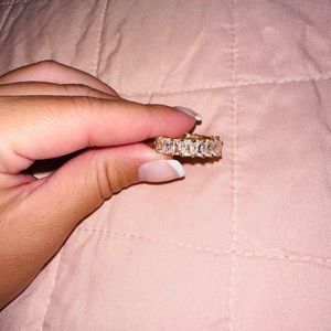 Crystal Ring. Size 7.  Brand New. Right out of the package.